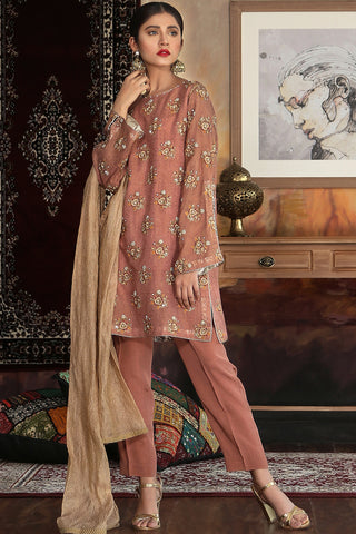 Embroidered And Hand Embellished Suit