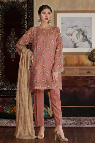 Embroidered And Hand Embellished Suit