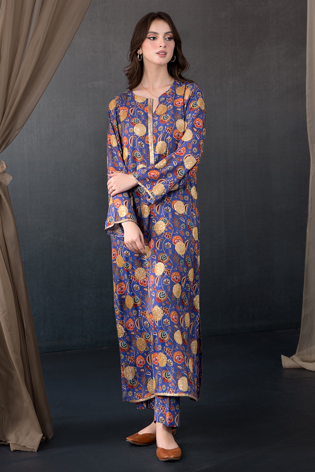 2 Piece Thai Silk Shirt & Trouser