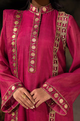 Yaqoot- 4 Piece Neps Shimmer Suit