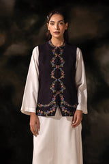 Sang-E-Sulemani- 1 Piece Viscose Karandi Coat