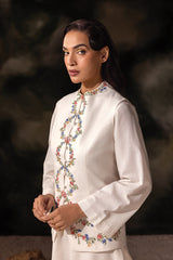 Sang-E-Abdar- 1 Piece Viscose Karandi Coat