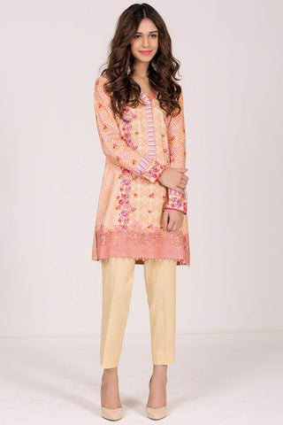 Printed & Embroidered Suit