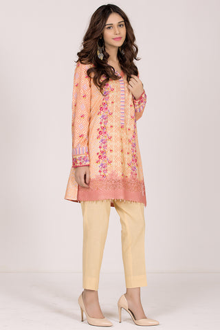 Printed & Embroidered Suit