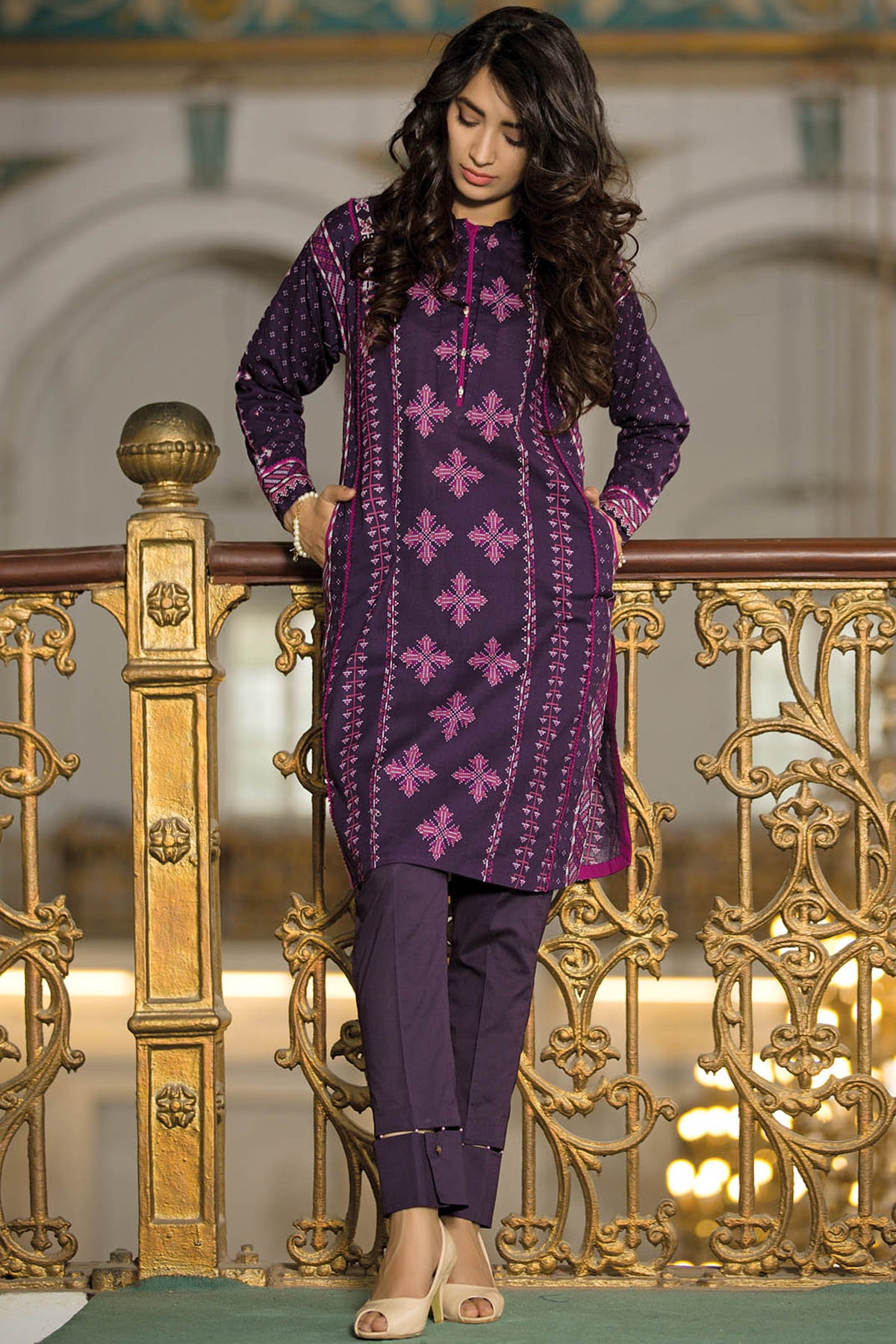 Tribal Collar Shirt