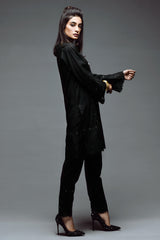 tunic and trouser with lace detail